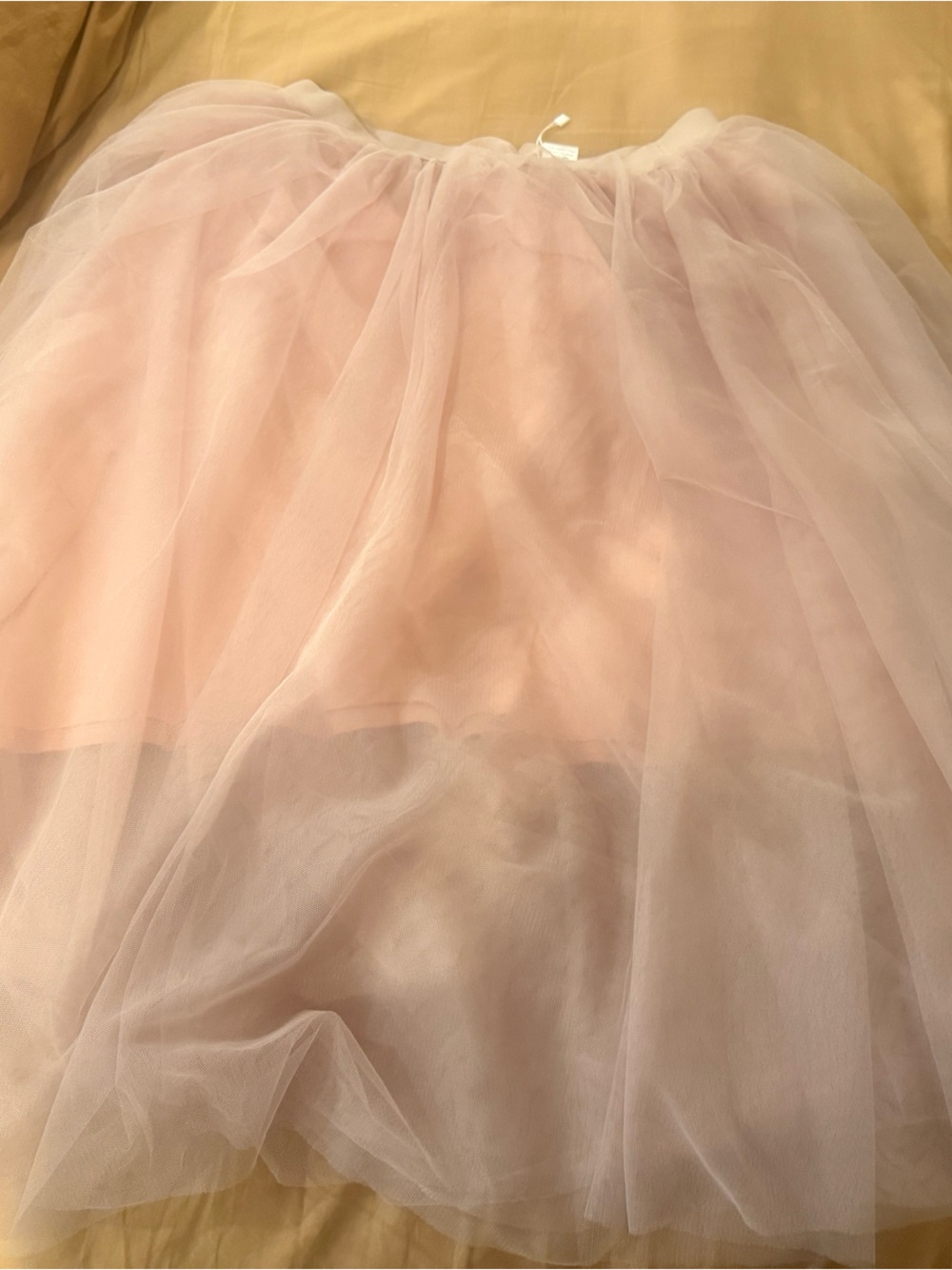 Esley Blush Pink Tulle Skater Skirt